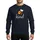 Kindness Advocates' Whimsical Yellow Black White Striped Bee Kind Script Design Sweatshirt - 1