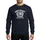 Wife's White Black Outlined Varsity Collegiate 'Mrs Right 16 Years And Counting' Emblem with Rings Sweatshirt - 1
