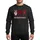 Hope Advocates' Red Ribbons Peace Sign, Crimson Leopard Heart, Red Ribbon, Peace Love Cure Script, Brain Aneurysm Awareness Slogan Sweatshirt - 1