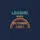 Sixteen Year Olds Retro Typographic Legend Since October 2007 Aqua Gold Orange Red Multiline Striped Font Abstract Arc Graphic Sweatshirt - 2