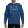 Sukkot Festival Goers Muted Green Hadass Organic Brush Script Stylized Myrtle Wreath Sweatshirt - 1