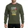 Certified Nursing Assistant Professional Vibrant Gold Script Sparkle Red Heart Stethoscope Mint Green & Yellow CNA Design Sweatshirt - 1
