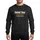 Modern Design Lovers' Bold White Text Yellow Line Five Star Rating Graphic Art Sweatshirt - 1