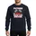 Kids' Dynamic Future Race Car Driver Graphic with Red Racecar, Checkered Flags, White & Red Outline Text Sweatshirt - 1
