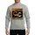 Scorpio Enthusiasts' Distressed Yellow Black White CAUTION IT'S SCORPIO SEASON Warning Sign Stylized Scorpion Grunge Sweatshirt - 1