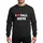 Women's Retro 70s 80s Bold Typographic White Text Red Heart Design Sweatshirt - 1