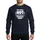 Humorous Adults' White Retro Typography Graphic Design with Melting 'HOT' Text, Flames, & Lightning Sweatshirt - 1