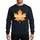 School Team's Golden Yellow Maple Leaf 'One Thankful Dean' White Text Rustic Hand-Drawn Graphic Sweatshirt - 1