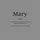 Women's Minimalist Dark Grey Mary Name Definition with Sassy Empowering Text Sweatshirt - 2