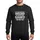 Witty Humor Enthusiasts' Retro Vintage Grungy White Distressed Elisabeth Quote Typography Sweatshirt - 1