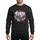 Mothers' White Blessed To Be Called Text Pink Mom Script Deep Magenta Lily Lavender Plumeria Floral Art Sweatshirt - 1