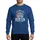 Expecting Parents Distressed Vintage Boxing Gloves Pink Blue Arced 'Pink or Blue?' Split Block Text Sweatshirt - 1