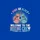 Expecting Parents Distressed Vintage Boxing Gloves Pink Blue Arced 'Pink or Blue?' Split Block Text Sweatshirt - 2