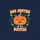 Big Sisters' Cheerful Flat Orange Pumpkin, Pink Polka Dot Bow, Green Vines, 'Big Sister of the Patch' Halloween Theme Sweatshirt - 2