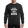 New Grandpa's White Bold Text Baby Footprints Starburst Let The Spoiling Begin Design Sweatshirt - 1