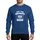 First-Time Grandpas Solid White Typographic 'First Time Grandpa Let The Spoiling Begin' Baby Footprints Starbursts Sweatshirt - 1