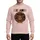 Women's Typographic Melanin Queen Portrait Multi-Tone Skin Hues Distressed Vintage Illustrative Art Sweatshirt - 1