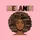 Women's Typographic Melanin Queen Portrait Multi-Tone Skin Hues Distressed Vintage Illustrative Art Sweatshirt - 2