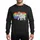 Animal Art Enthusiasts Cheerful Elephant Vibrant Rainbow Striped Fedora Sunglasses Bold Cartoon Rainbow Brushstrokes Sweatshirt - 1