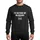 Digital Content Creator's Hand-Drawn White Typographic 'I'D RATHER BE BLOGGING' Casual Laptop Graphic Sweatshirt - 1