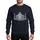 India Admirers' Intricate White Taj Mahal Line Art Geometric Floral Scrollwork Sweatshirt - 1