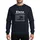 Elena's Minimalist Chroma Green Light Grey Typographic Nutrition Label Positive Attribute Design Sweatshirt - 1