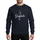 Grandmothers' Elegant White Script Grandma Heart Minimalist Off-White Botanical Vine Sweatshirt - 1