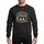 Faithful Christmas Celebrants' Rustic Nativity Deep Forest Green Red John 3:16 Flat Art Sweatshirt - 1