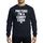 Halloween Enthusiasts' Distressed White Minimalist Candy Corn Typography Slogan Sweatshirt - 1