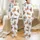Family Holiday Enthusiasts Whimsical Watercolor Highland Cow Festive Red Teal Plaid Snowflakes Satin Pajamas Set - 1