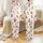 Valentine's Day Enthusiasts' Whimsical Baby Highland Cow Red Bow Heart Motif Satin Pajamas Set - 1