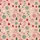 Women's Soft Blush Pink Whimsical Festive Scattered Red Green White Candy Canes Peppermint Swirls Snowflakes Satin Pajamas Set - 2
