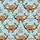 Sloth Lovers' Whimsical Cartoon Sloths, Brown & Cream, Dark Branches, Playful Phrases on Sky Blue Pattern Satin Pajamas Set - 2