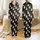 Women's Whimsical Charcoal Reading Ghosts Fall Foliage Golden Yellow Floral Art Satin Pajamas Set - 1