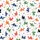 Women's Whimsical Dragon Celestial Star Moon All-Over White Pattern Red Green Black Blue Orange Silhouettes Satin Pajamas Set - 2