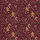 Family's Festive Deep Maroon Gingerbread Candy Cane Holly Berry Snowflake Illustrative Design Satin Pajamas Set - 2