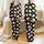 Women's Abstract Black Cream Fleece Texture Orange Red Heat Wave Pattern Satin Pajamas Set - 1