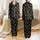 Women's Vintage Western Cowboy Boots Cactus Horseshoe Ropes Rustic Orange Teal Black Illustrative Pattern Satin Pajamas Set - 1