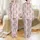 Women's Whimsical Pink Bubblegum Christmas Nutcracker Tree Teal Mint Fuchsia Pattern Satin Pajamas Set - 1
