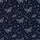 Women's Deep Navy Whimsical White Gray Outline Celestial Butterfly Moon Star Planet Pattern Satin Pajamas Set - 2