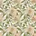 Women's Elegant Hand-Drawn Muted Beige Brown Lily & Dark Green Foliage Pattern Satin Pajamas Set - 2
