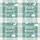 Women's Dusty Teal Blue Tartan Plaid Whimsical Sleep Dream Celestial Pattern Satin Pajamas Set - 2
