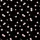 Women's Minimalist Black Light Pink Two-Lobed Cherry Scatter Pattern Satin Pajamas Set - 2