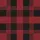 Women's Rustic Red Black Interwoven Flat Graphic Lumberjack Plaid Pattern Satin Pajamas Set - 2