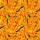Women's Vibrant Orange Yellow Stylized Graphic Flames Abstract Black Swirling Shapes Seamless Pattern Satin Pajamas Set - 2