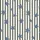 Women's Minimalist Cream Vertical Stripes Dark Grey Dusty Blue Stars Pattern Satin Pajamas Set - 2