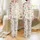 Women's Whimsical Off-White Christmas Camper Mailbox Snowglobe Gingerbread Print Satin Pajamas Set - 1