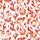 Women's Luminous Red Orange Yellow Flame Art Swirl Pattern on White Satin Pajamas Set - 2