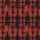 Women's Red Black Maroon Buffalo Plaid Geometric Pine Mountain Pattern Satin Pajamas Set - 2