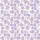 Women's Soft Amorphous Lavender Cream Cloud Watercolor Grid Pattern Satin Pajamas Set - 2